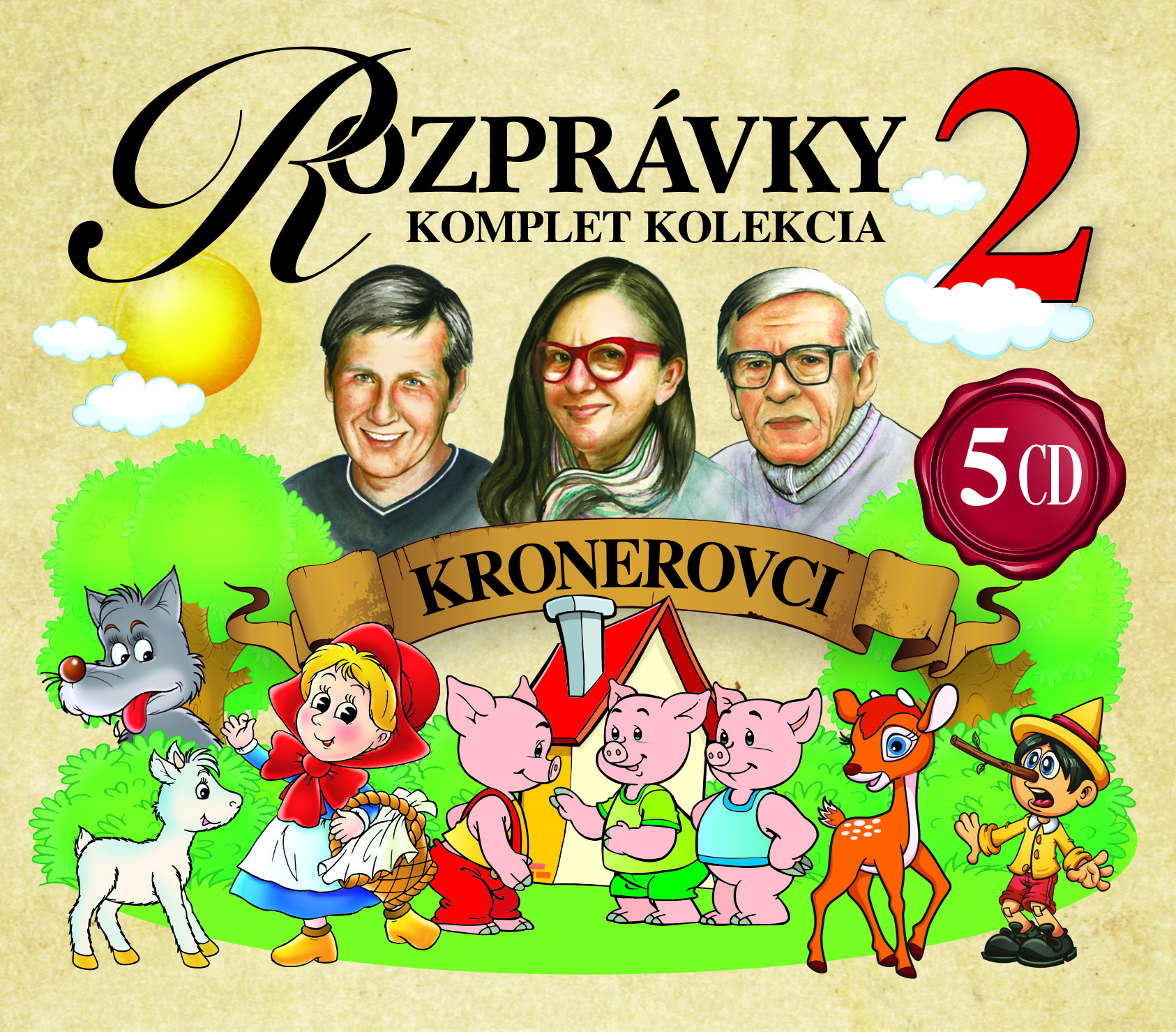 Rozprávky Kronerovci - Komplet kolekcia 2. (5cd)