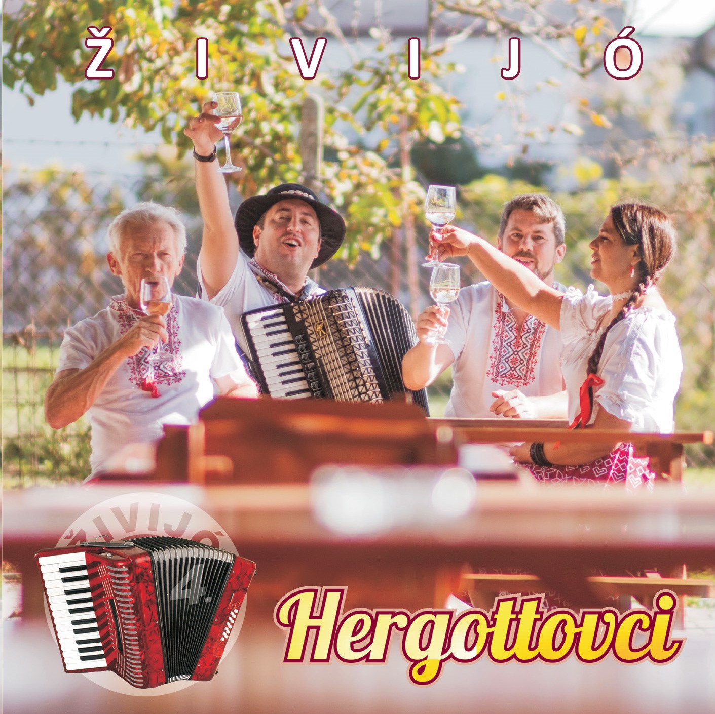 Hergottovci - Živijó (cd+podpis karta))
