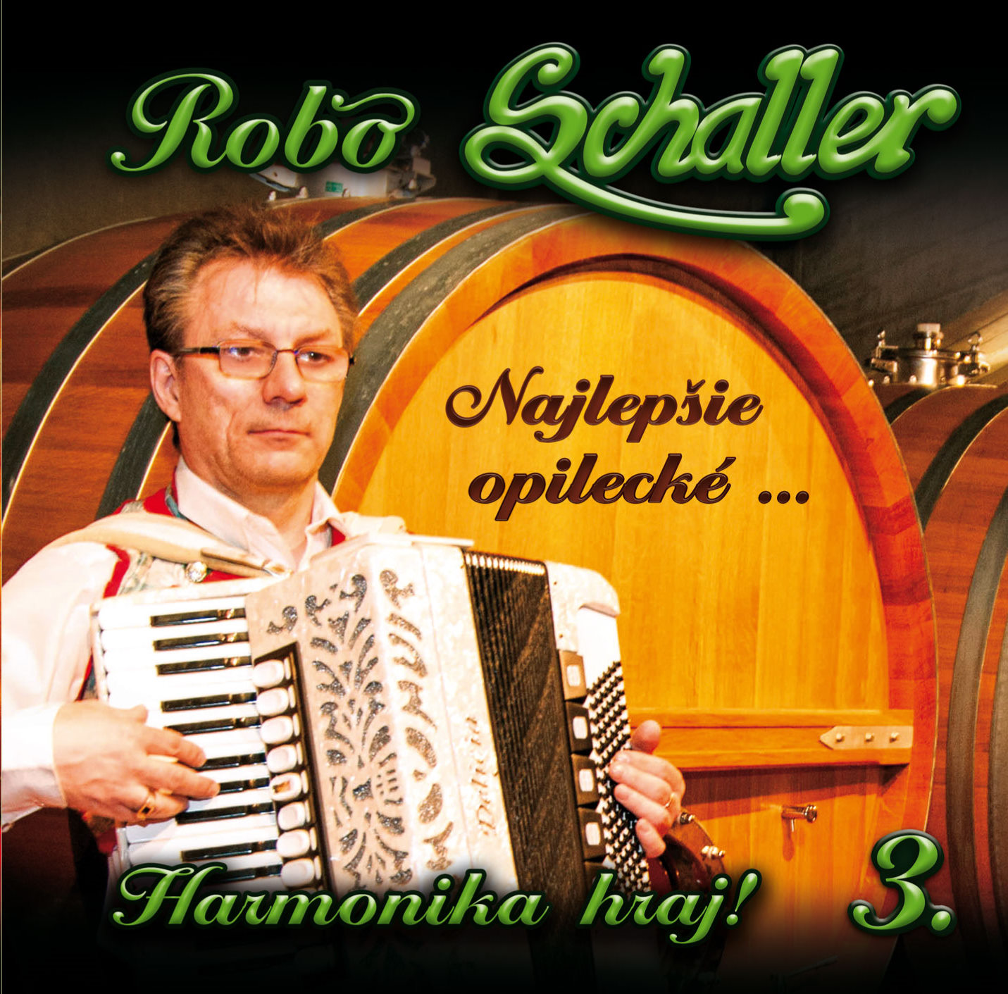 Schaller Robo - Najlepšie opilecké - Harmonika hraj 3.(cd)