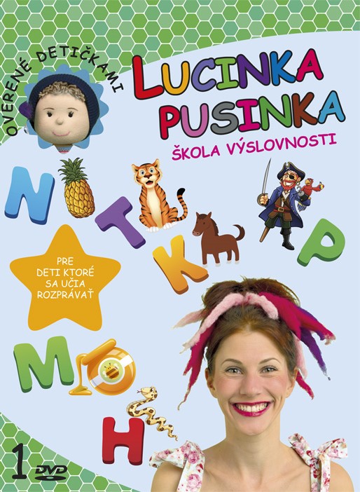 Lucinka Pusinka 1.-Škola výslovnosti (dvd)