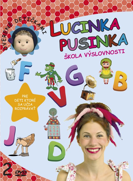 Lucinka Pusinka 2.- Škola výslovnosti (dvd)