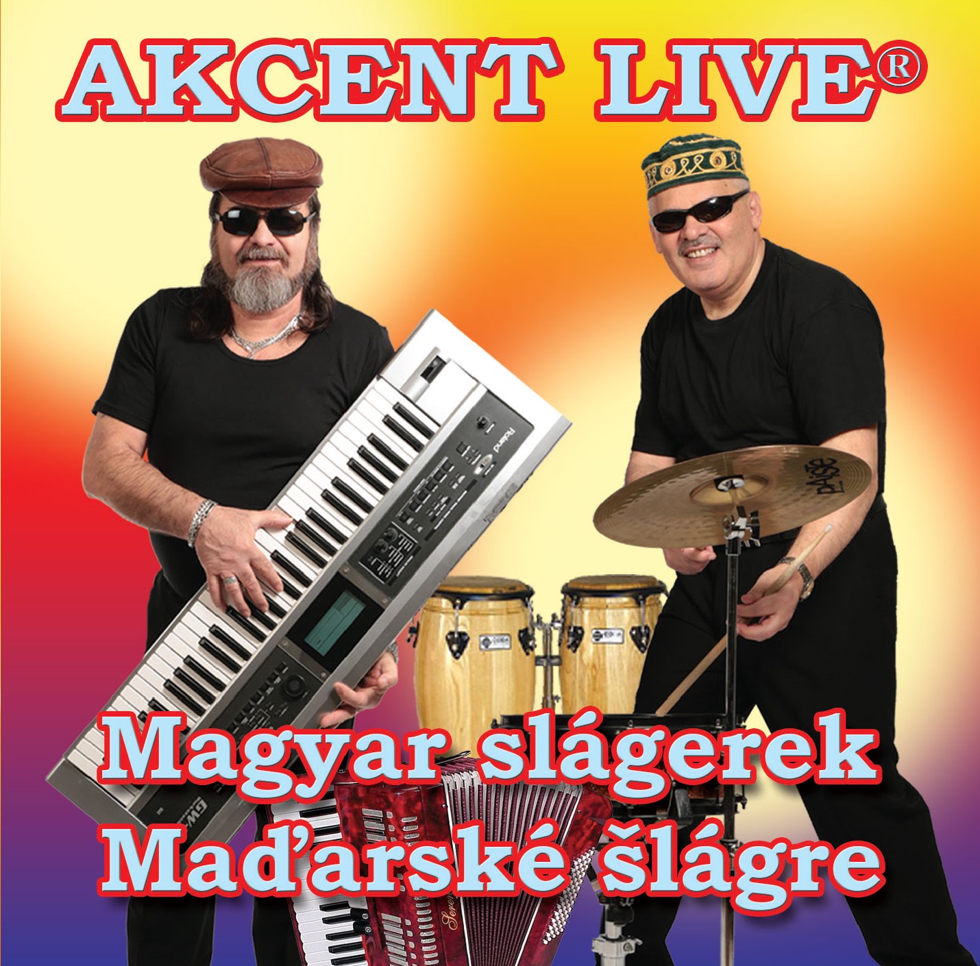  Akcent Live - Maďarské šlágre / Magyar slágerek (cd)