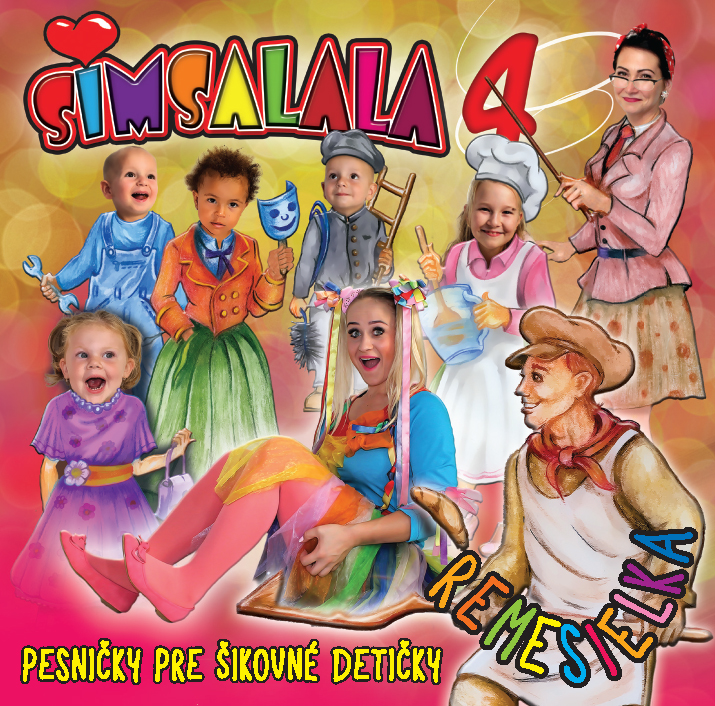 Simsalala - Pesničky pre šikovné detičky 4. - Remesielka (cd)