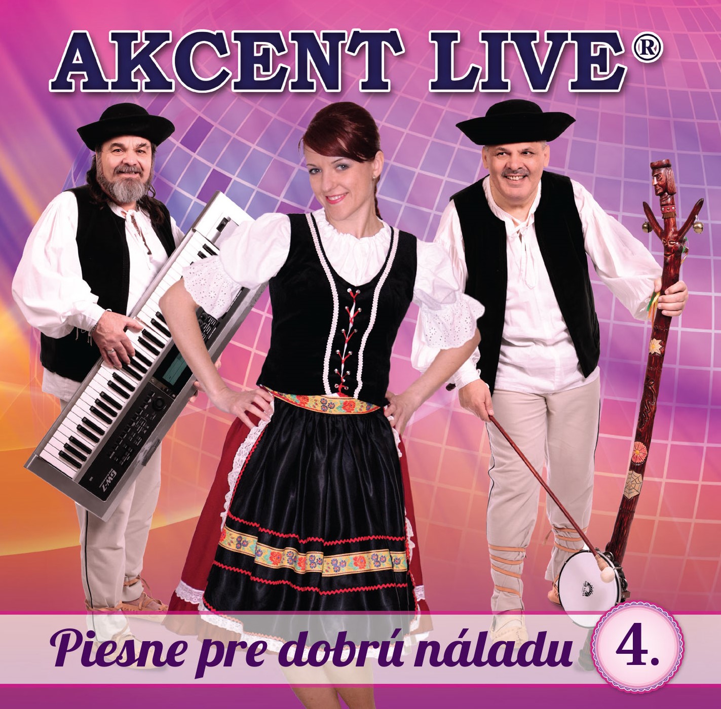  Akcent Live - Piesne pre dobrú náladu 4. (cd) 