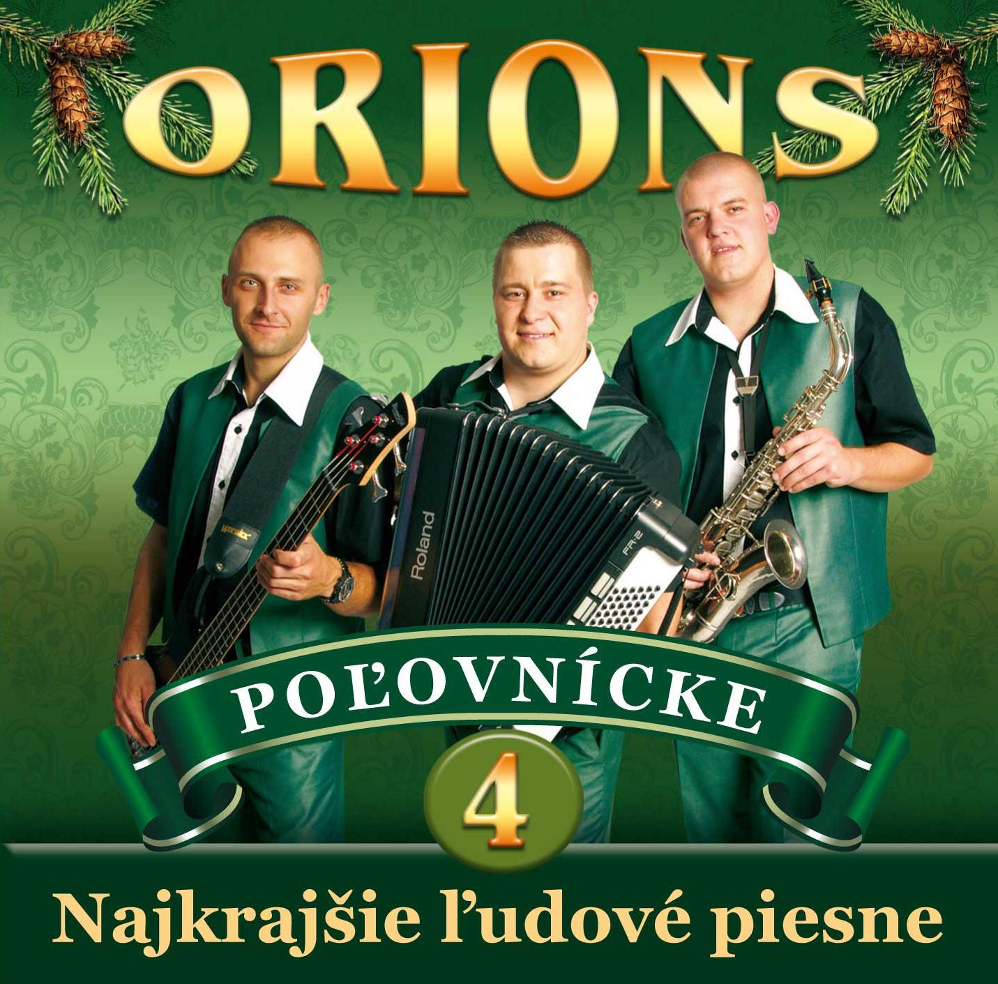 Orions - Poľovnícke, Najkrajšie ľudové piesne č.4 (cd)