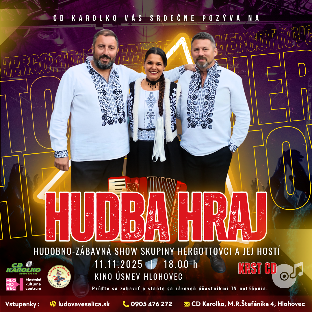 VSTUPENKA - Hergottovci - Hudba hraj