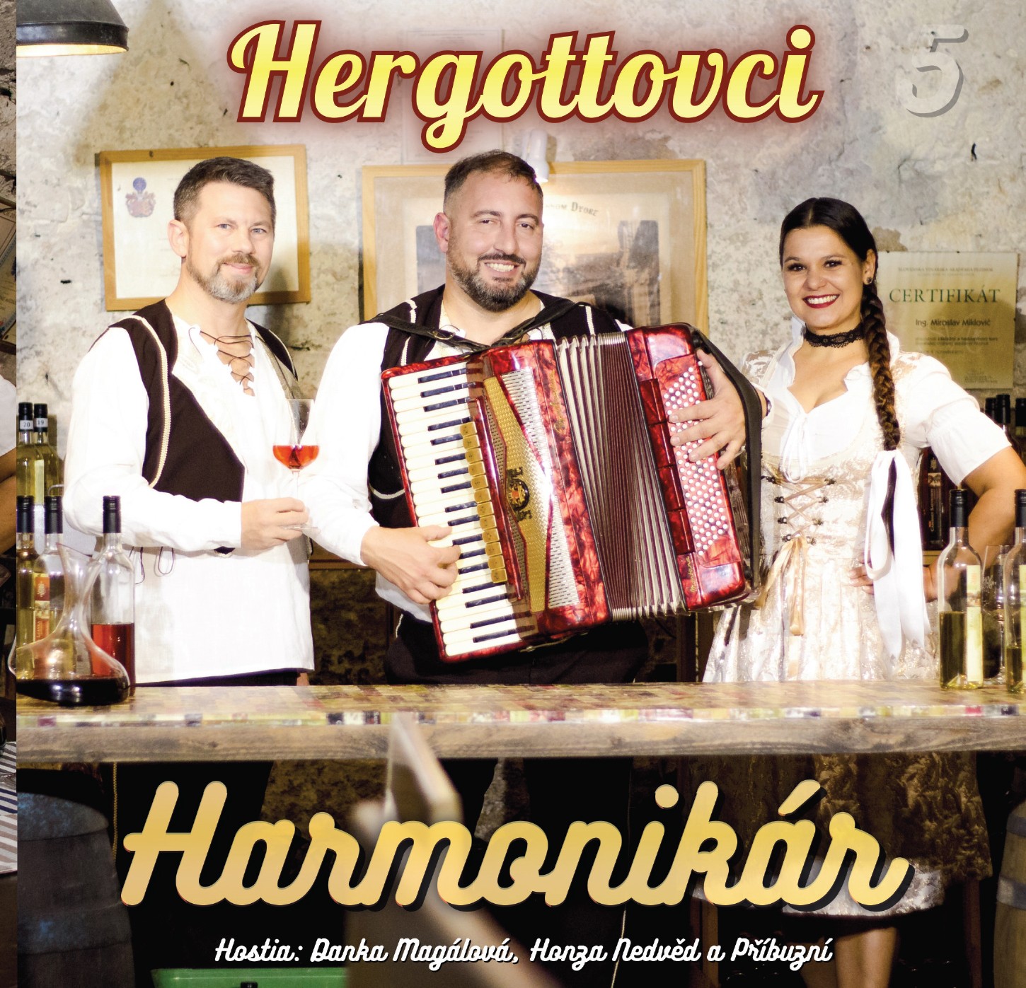 Hergottovci - Harmonikár (cd+podpis karta))