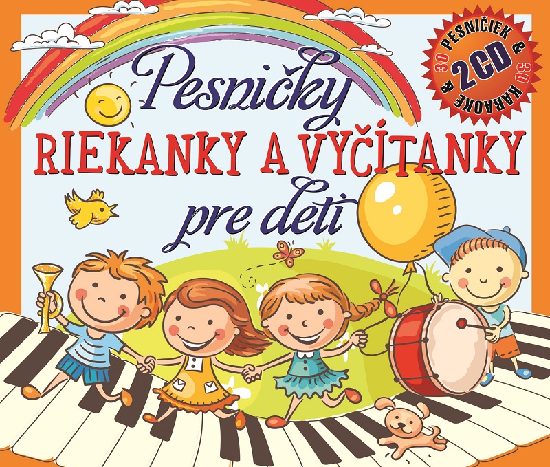 Pesničky, riekanky a vyčítanky pre deti (2cd)