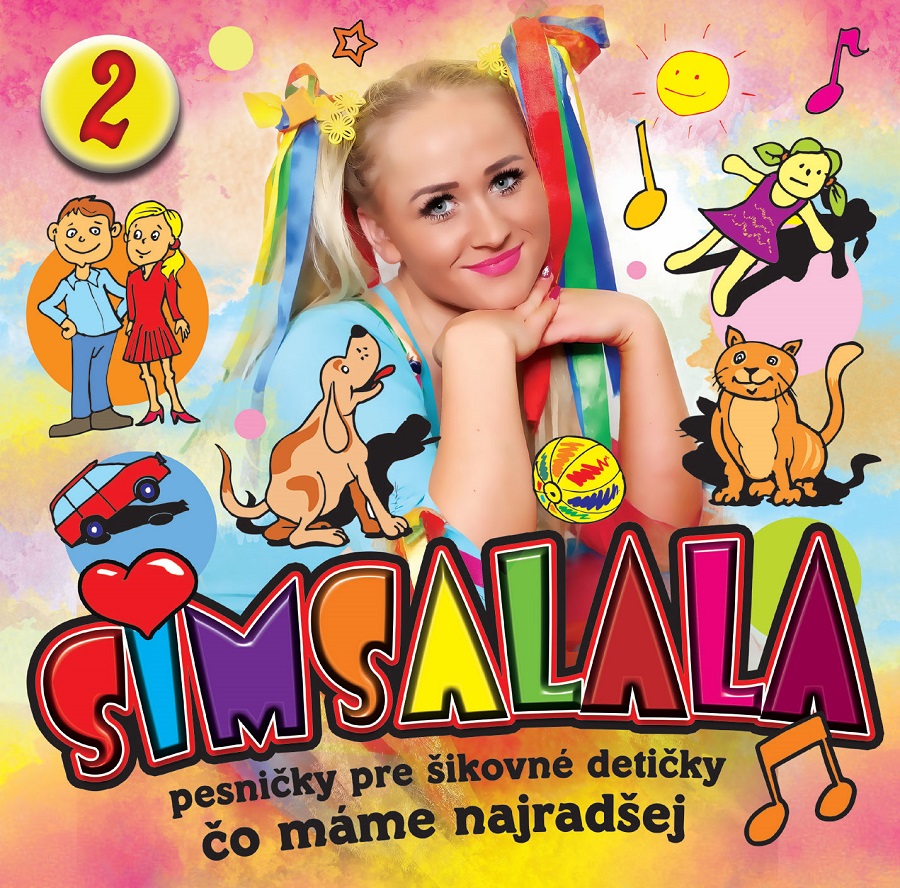 Simsalala - Pesničky pre šikovné detičky 2. - Čo máme najradšej (cd)